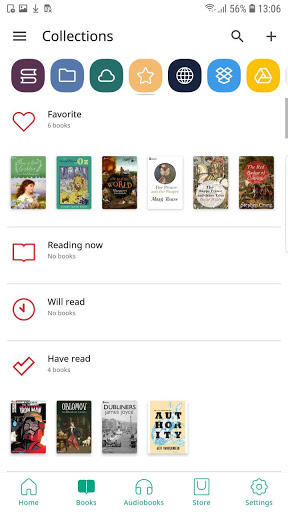 Screenshot PocketBook reader - any books