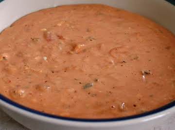 Ultimate cheese and salsa dip.