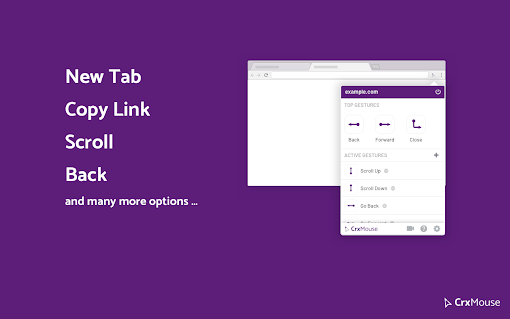 CrxMouse Chrome™ Gestures