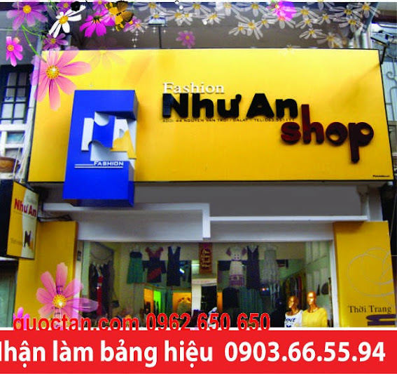 bảng hiệu shop giày dép 64