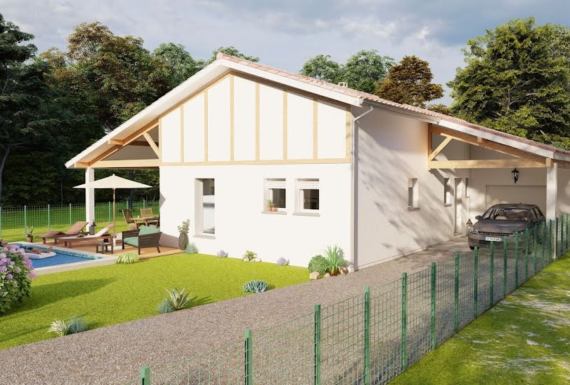  Vente Terrain + Maison - Terrain : 663m² - Maison : 136m² à Vielle-Saint-Girons (40560) 