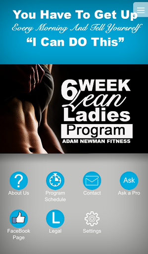 Lean Ladies 6 week Program