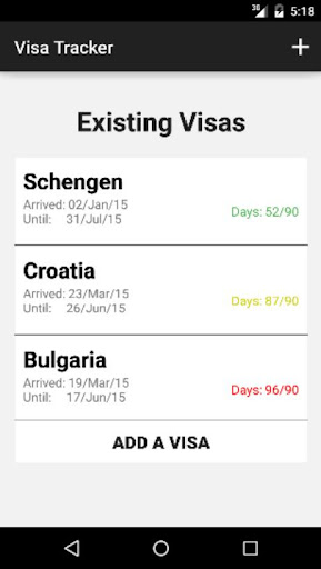 Visa Tracker Pro