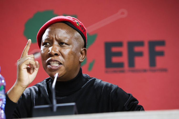 EFF leader Julius Malema. File photo.