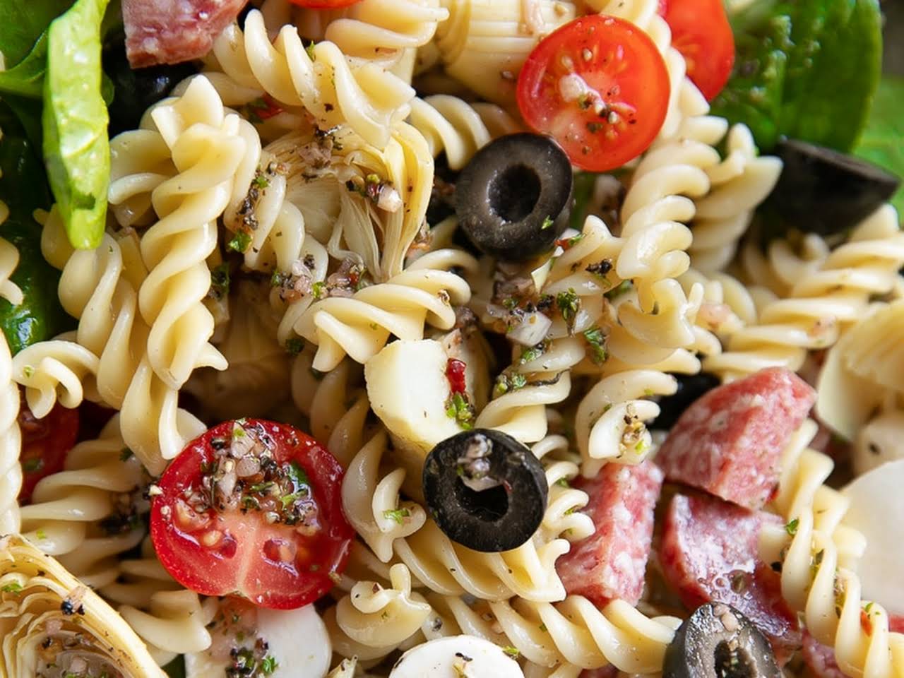 10 Best Italian Pasta Salad Pepperoni Salami Recipes Yummly