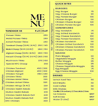 Food  Express menu 3