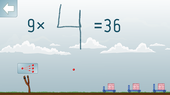 掛け算数学ゲームのスクリーンショット