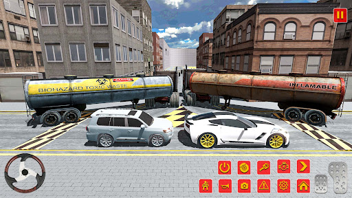 Screenshot Oil tanker truck games in City