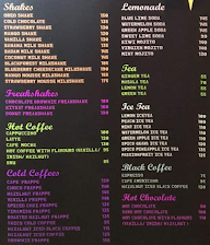 Cafe Dreamland menu 1