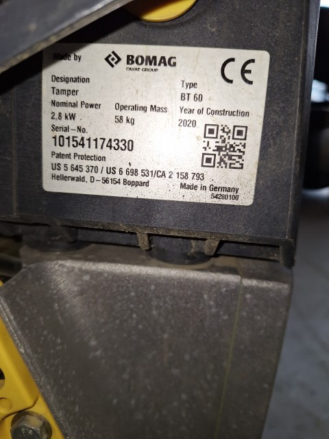 Kép DIVERSE BOMAG BT 60