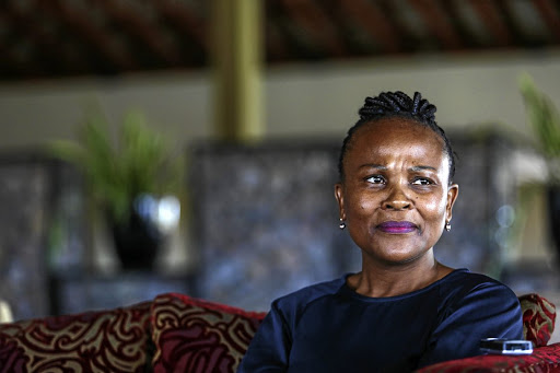 Public protector Advocate Busisiwe Mkhwebane.