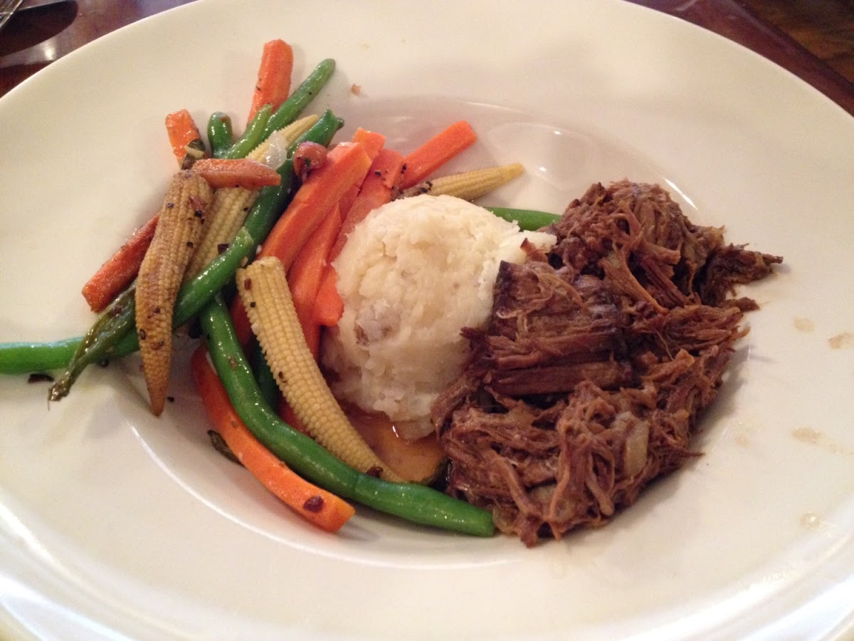 Buffalo pot roast