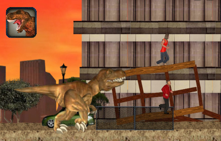 Hungry dinosaur simulator game small promo image