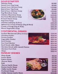 Casmy Bar And Restaurant menu 1