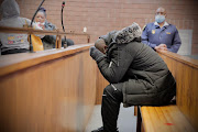 Muzikayise Malapane at the Roodepoort Magistrates Court on charges relating to the murder of Tshegofatso Pule. 