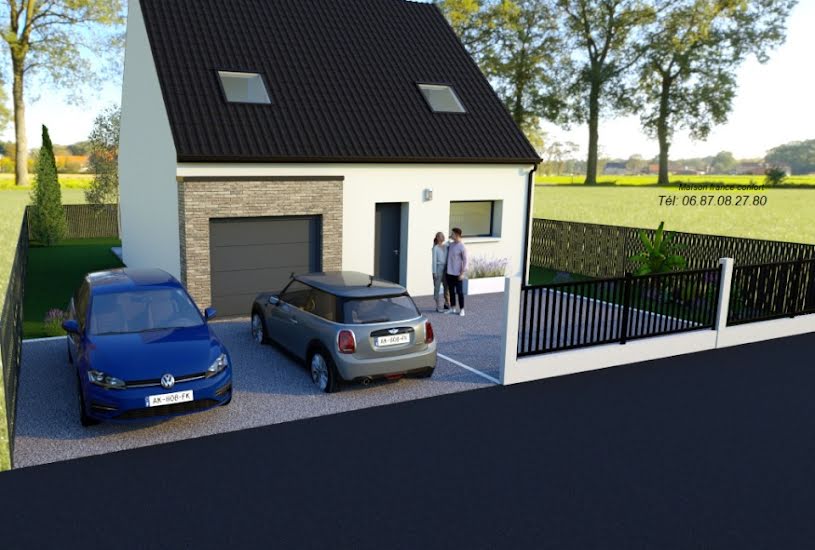  Vente Terrain + Maison - Terrain : 562m² - Maison : 92m² à Noyelles-lès-Vermelles (62980) 