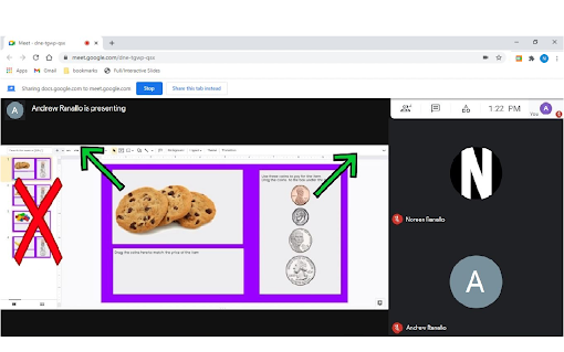 Fullscreen Interactive Google Slides(TM)