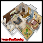 Cover Image of Download House Plan Drawing 1.1 APK