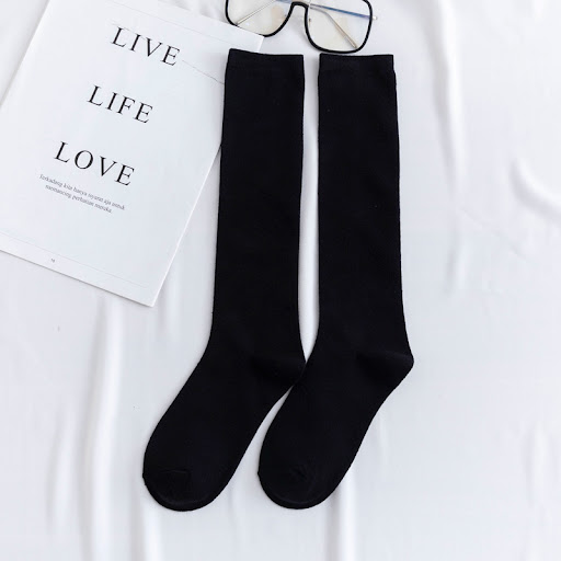 Title 14, Womens color mid-tube knee socks, a comfortabl...