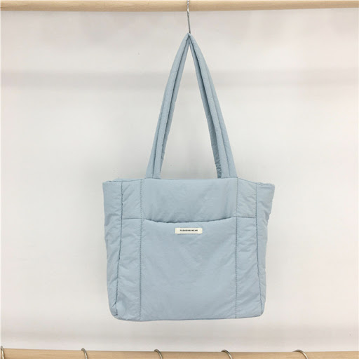 Title 7, Fashion Nylon Canvas Large Capacity Shoulder Ba...