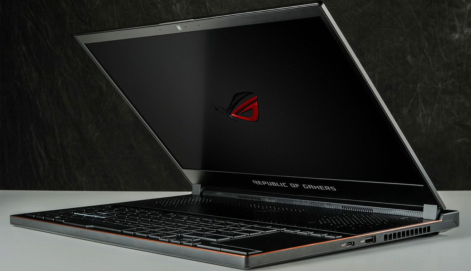 Laptop Asus ROG zephyrus s I7 8750H 16gb DDR4 ram GTX 1070  MAX Q MỚI - 1