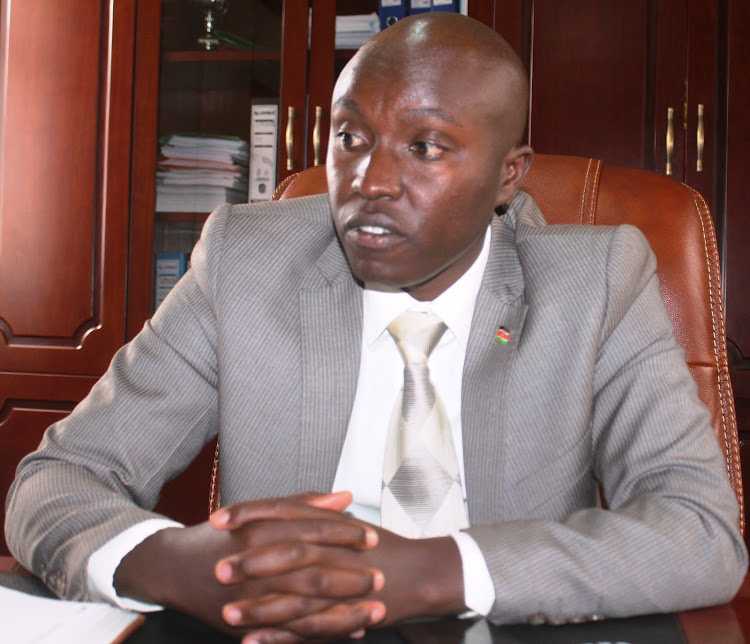 Nyamira County assembly speaker Moffat Teya. He has ordered closure of county assembly with immediate effect.