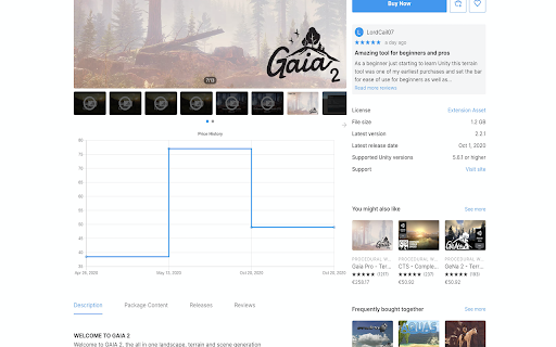 Unity Asset Store Price Tracker