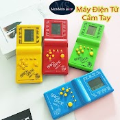 Máy Chơi Game Điện Tử Cầm Tay Xếp Gạch, Máy Chơi Xếp Hình Huyền Thoại 8X 9X Brick Game 9999