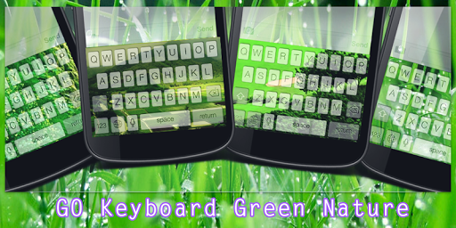 GO Keyboard Green Nature