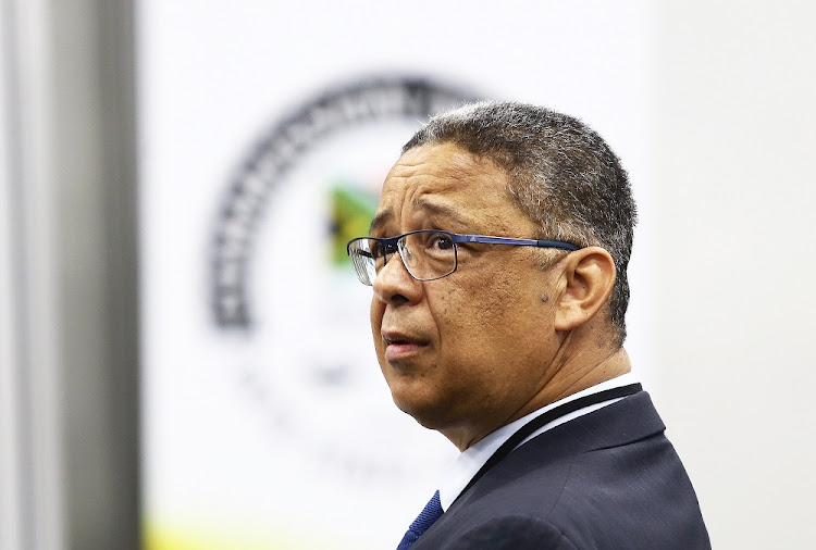 Robert McBride at the commission of inquiry into state capture on Thursday April 11 2019. 'Any request for information from crime intelligence ... is generally met with resistance,' he said.