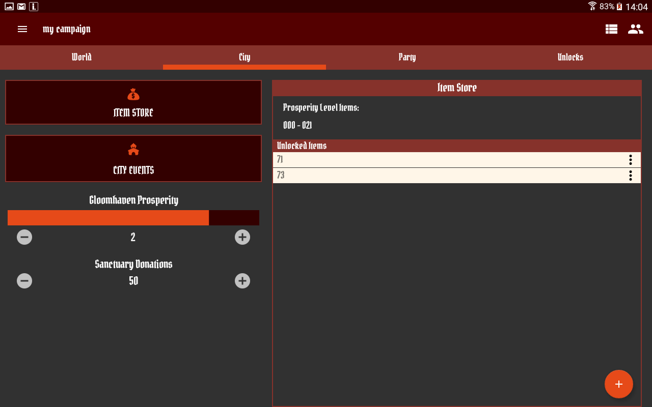 Gloomhaven Campaign Tracker - Android Apps on Google Play