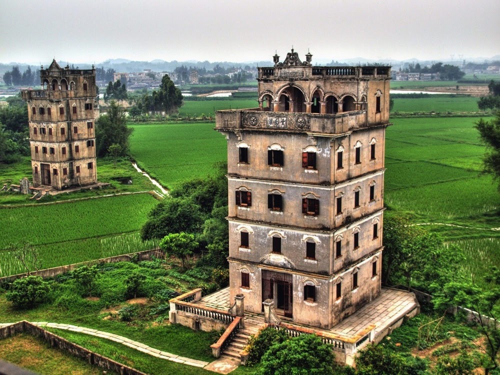 Diaolou, as torres fortificadas da China