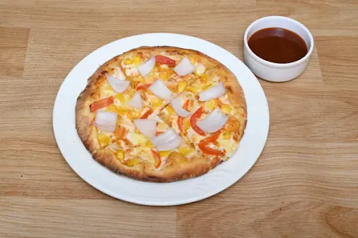 Onion Tomato Sweet Corn Pizza