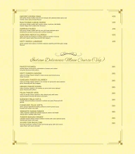 Aravali Villa menu 6