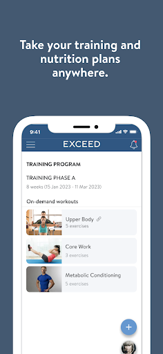 Screenshot Exceed By Arch Digital