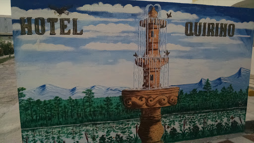 Mural La Fuente Del Hotel Quirino