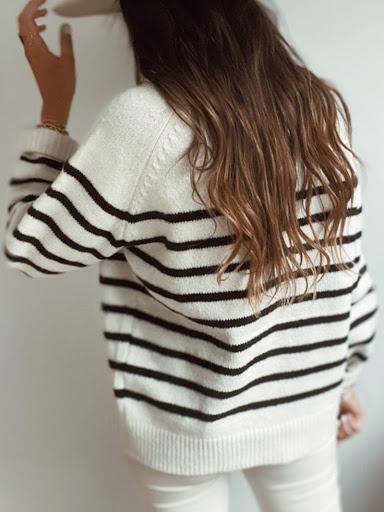 Title 9, Womens Striped Pullover Top Fashion Button Car...