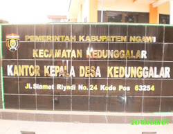 Profile Desa kedunggalat Kec. Kedunggalar Ngawi