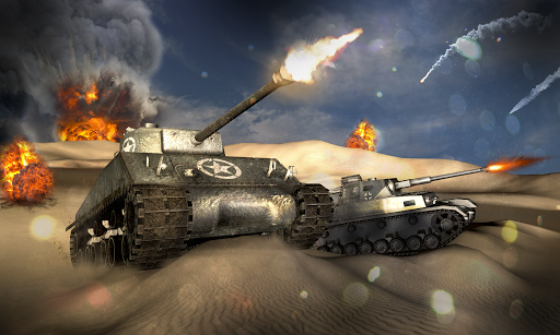 guerre réservoir: Blitz Tank APK MOD screenshots 4