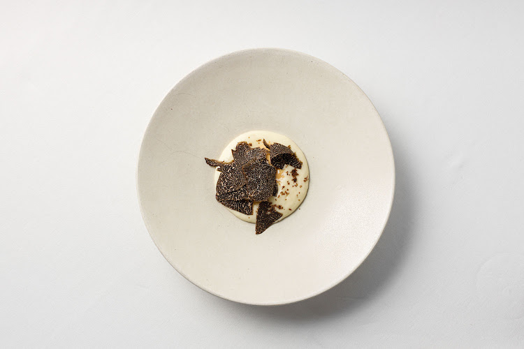 The Clove Club Warm Potato Mousse with Manjimup Truffle.