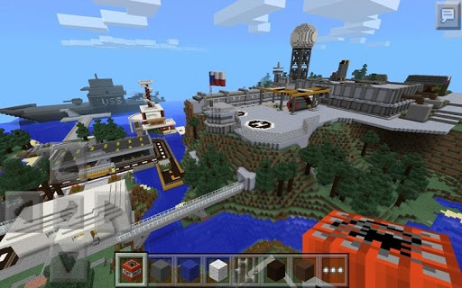 Army Base Minecraft Map MCPE