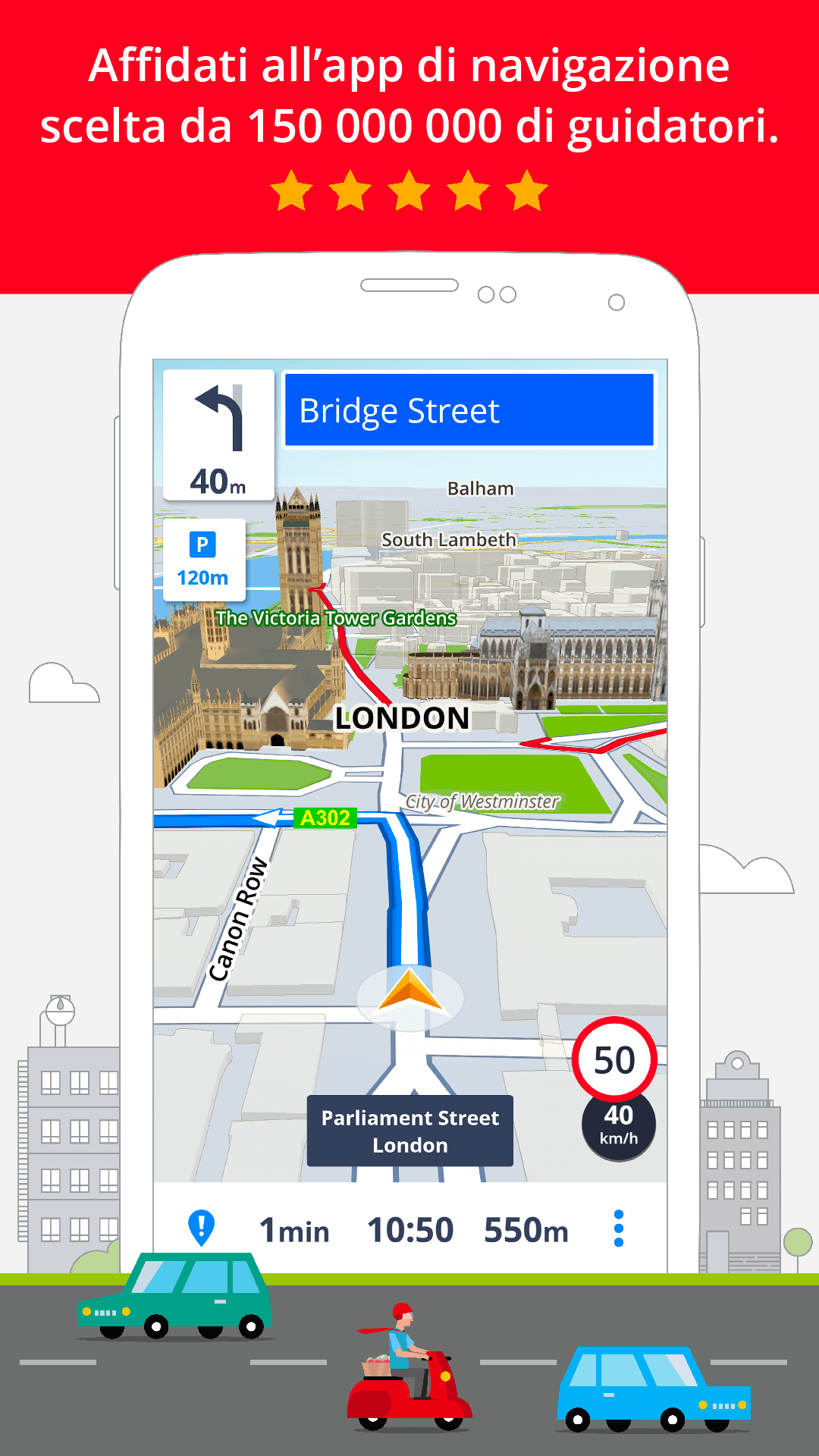 Android application Sygic GPS Navigation & Maps screenshort