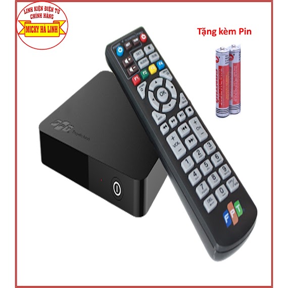 Điều Khiển Fpt - Remote Fpt - Dùng Cho Đầu Thu Fpt