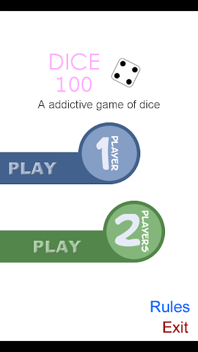 Dice 100 Game