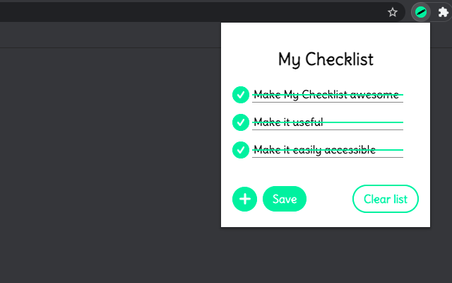 My Checklist Preview image 0