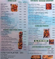 Fries Hera Feri menu 2