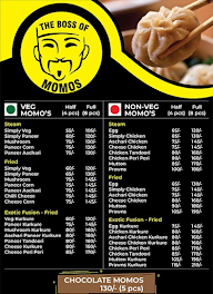 The Boss Of Momos menu 1