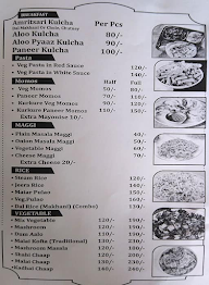 Super Snacks menu 1