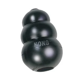 Kong Original leksak svart M [K2E] 4st