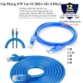 Dây Mạng Rj45 Utp Hx Chuẩn Cat5 - Màu Xanh - Bấm Sẵn 2 Đầu - Siêu Rẻ